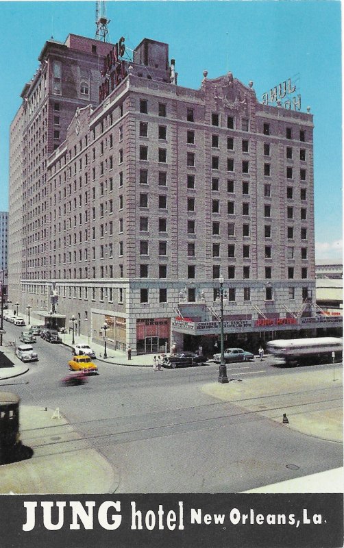 The Jung Hotel Television in Most Rooms New Orleans Louisiana