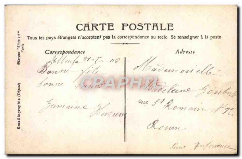 Old Postcard Fantaisie Surname Madeleine