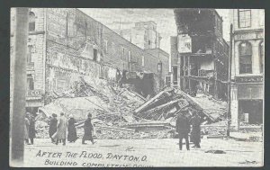 1913 PPC Dayton Oh After The Great Flood Disaster