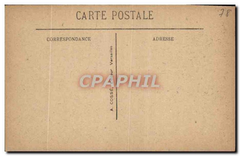 Postcard Old Versailles Royal Allee basin & # 39Apollon