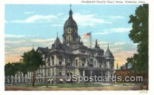 Blackhawk County Court House - Waterloo, Iowa IA