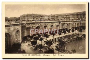 Versailles - Palace of Versailles - L & # 39Orangerie Old Postcard