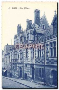 Old Postcard Blois Hotel d & # 39Alluye