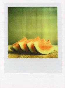 Slices Of Melon Green Wallpaper Award Analog Photo Postcard