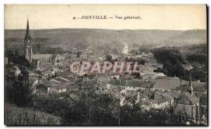 Old Postcard Joinville Vue Generale