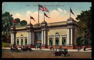 ABRO US 1910 Used Card Auditorium WATSONVILLE to Santa Cruz Ca.