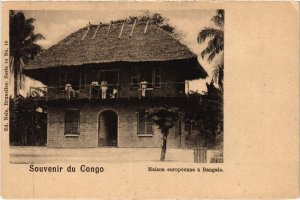 PC BANGALA MAISON EUROPEENNE BELGIAN CONGO (a30806)