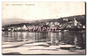 Old Postcard Evian les Bains General View