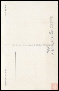 Eisenach area, Drachenschlucht (RPPC), Germany