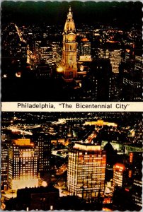 Pennsylvania Philadelphia The Bicentennial City Split View