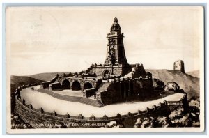 Saxon Germany Postcard Saxon Switzerland Elbe Valley Near Rathen 1929 RPPC Photo