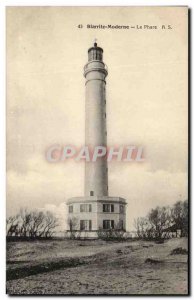 Old Postcard Modern Biarritz Le Phare