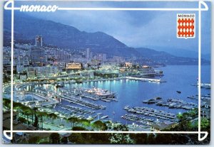 M-53431 Aerial View of Monaco Europe