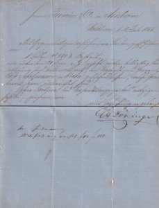 Cigar Manufacturers Tobacco 1866 3x Victorian Letter s