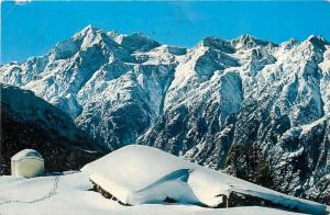 Switzerland 1969 Grachen Wallis Hannigalp mit Weisshorn Brunegghorn Bishorn