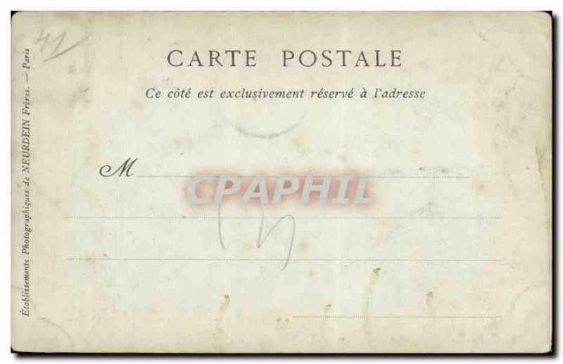 Old Postcard Chaumont sur Loire The castle