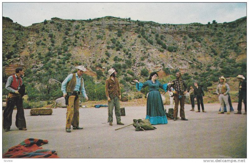 Scene from TEXAS, Summer Show Under the Stars, Pioneer Ampitheatre, Palo ...