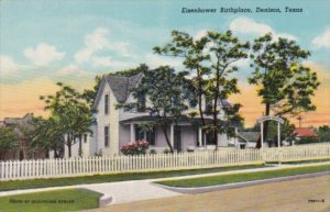 Texas Denison Eisenhower Birthplace 1952 Curteich