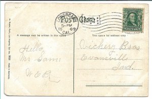 Long Beach, CA - Pavilion and Wharf - 1909