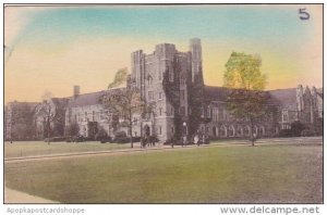 North Carolina Durham The Union Building Duke University Handcolored Albertype