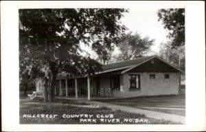 Park River ND Hillcrest Country Club Real Photo Postcard rpx