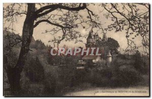 Old Postcard The castle of Menthon St Bernard