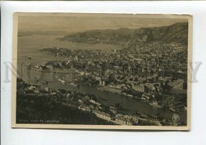 3175047 Norge Norway BERGEN View Port Vintage PHOTO PC