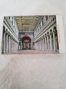 Antique Postcard from Italy, Roma - Basilica e Piazza S. Pietro