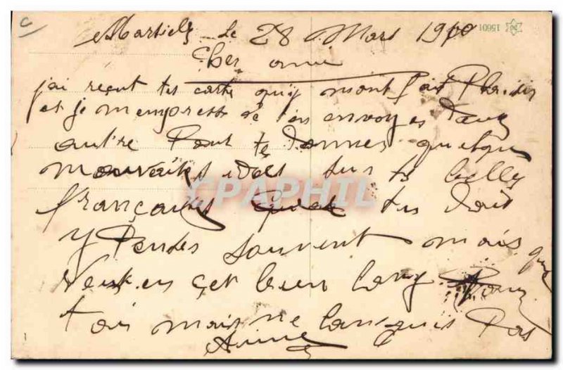 Old Postcard Fantasy Illustrator Woman