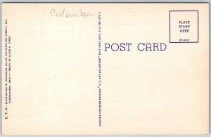 East Palestine Ohio 1940s Postcard US Post Office