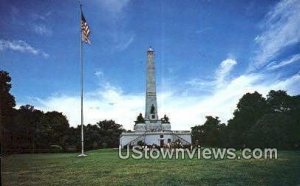 Lincoln Tomb State Memorial - Springfield, Illinois IL  