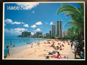 Vintage Postcard 1989 Waikiki Beach Paradise Hawaii (HI)