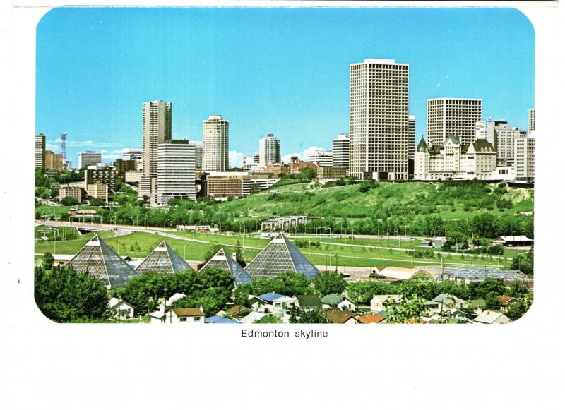 Skyline, Edmonton, Alberta, Night and Day
