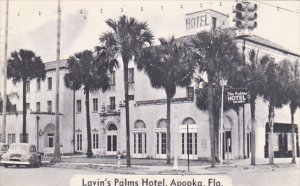 Florida Apopka Lavin's Palms Hotel 1957 Real Photo