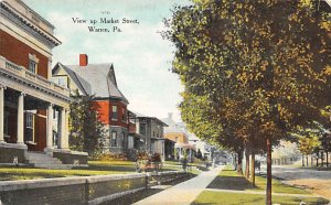 View Up Market Street Warren Pennsylvania, PA