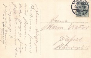 A178 Germany 1909 Bremen Ratskeller Wine Cellar Bar Barricks postcard