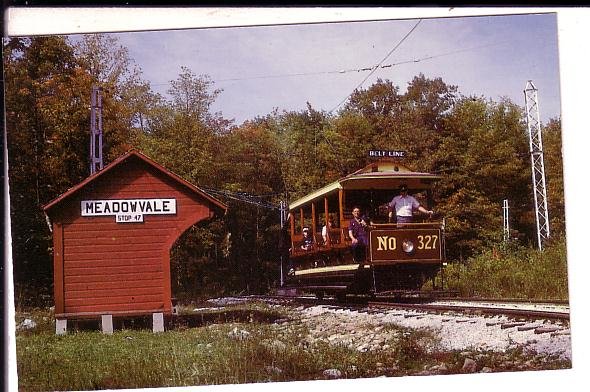 Open Car Railway Train, Meadowvale Station, Ontario, Rockwood Museum