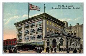 The Crescent Store Building Spokane Washington WA UNP DB Postcard P19