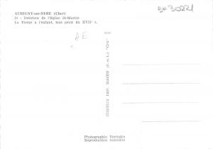 BF30221 aubigny sur nere cher interieur de l eglisee s france