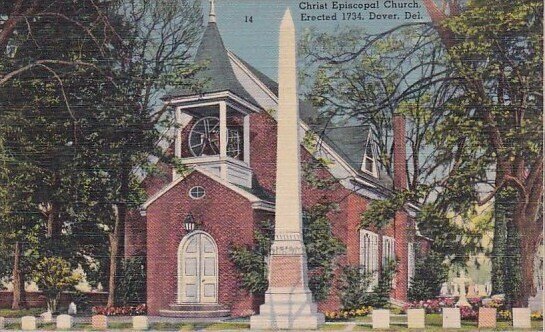 Christ Episcopal Church Erected 1734 Dover Delaware