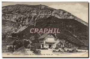 Old Postcard Lourdes Funicular Railway Pic du Jer