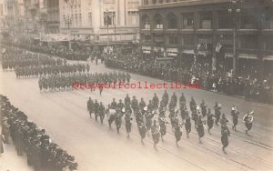 Military Parade, RPPC