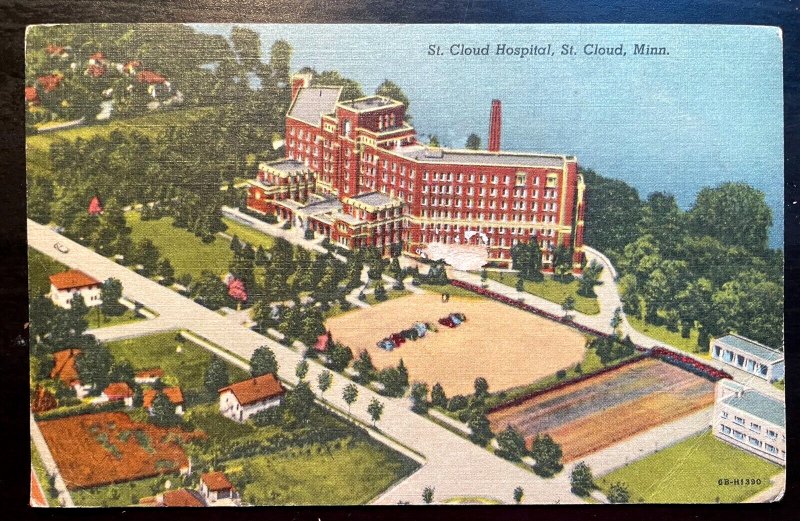 Vintage Postcard 1946 St. Cloud Hospital, St. Cloud, Minnesota