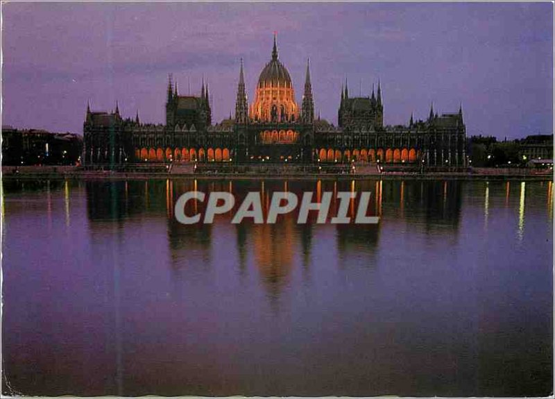 Modern Postcard Budapest Parliament