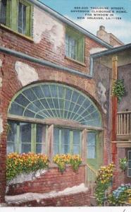 Louisiana New Orleans Fan Window In Governor Claiborne's Home Toulouse Street