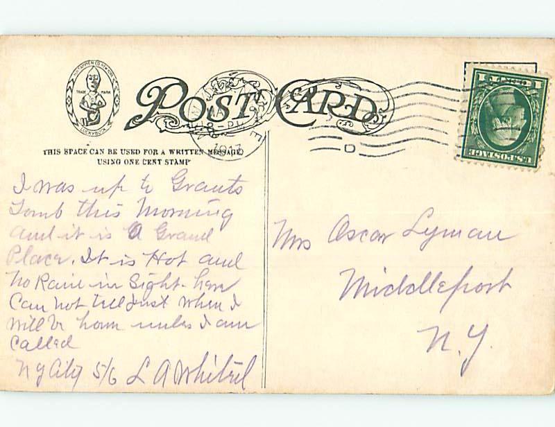 Divided-Back CLAREMONT HOTEL Manhattan New York NY Q6756