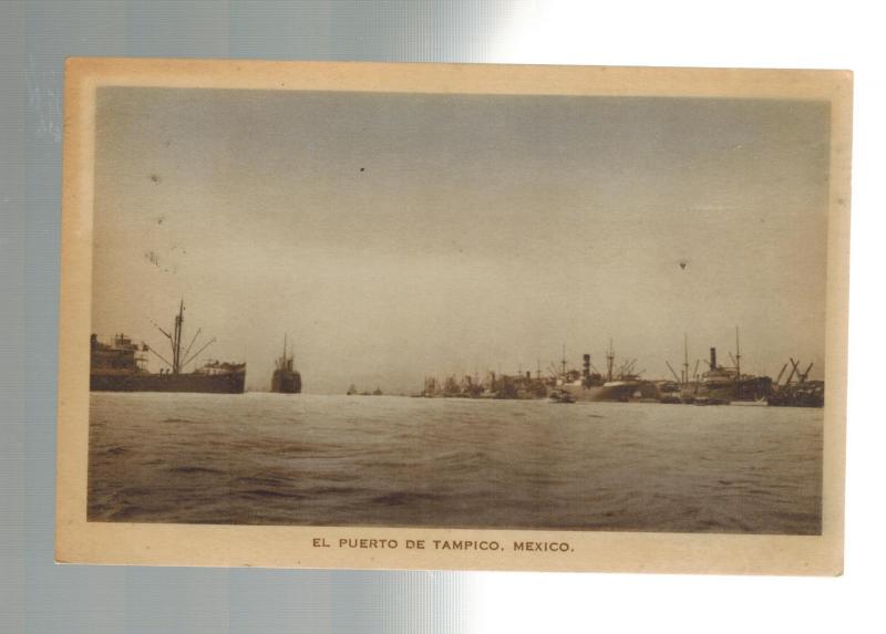 Mint El Puerto de Tampico Mexico Postcard Real Picture RPPC