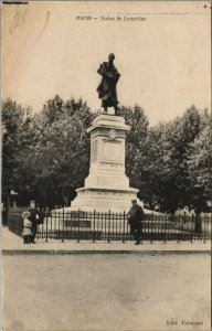 CPA MACON Statue de Lamartine (1190675)