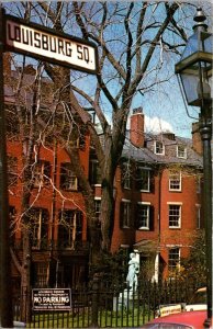 Massachusetts Boston Louisburg Square On Beacon Hill