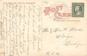 Central Fire Station Kalamazoo, Michigan, USA Postcard